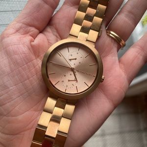 Gold Michael Kors watch